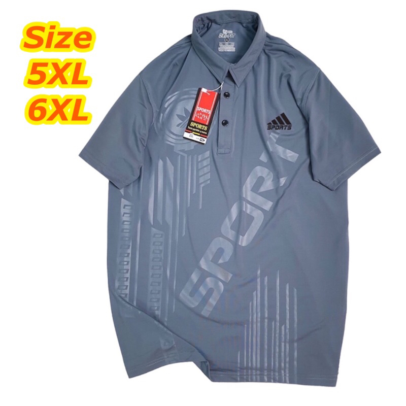 เสื้อคอปก sport ไซส์ใหญ่ ผ้าดีใส่สบายไม่ร้อน