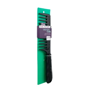 Goody 17377 หวีซี่ห่าง สำหรับผมดัด ลอนไม่แตก ลดการหลุดร่วงของเส้นผม TOTAL TEXTURE HANDLE COMB 1ชิ้น