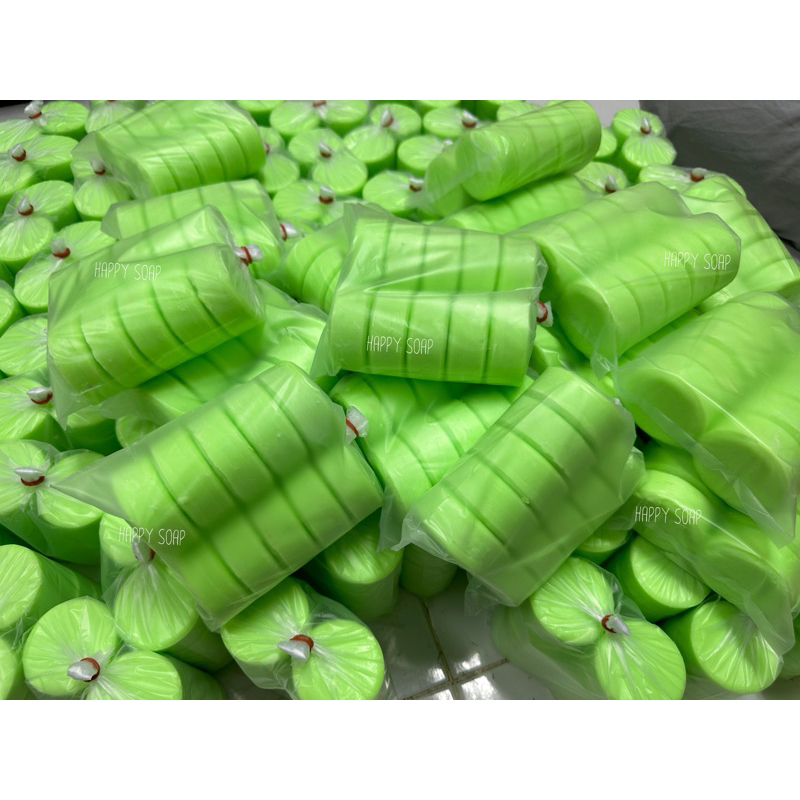 สบู่กลูต้ามะนาว แพ็ค 10ก้อน 60บ.มีหลายสูตร
