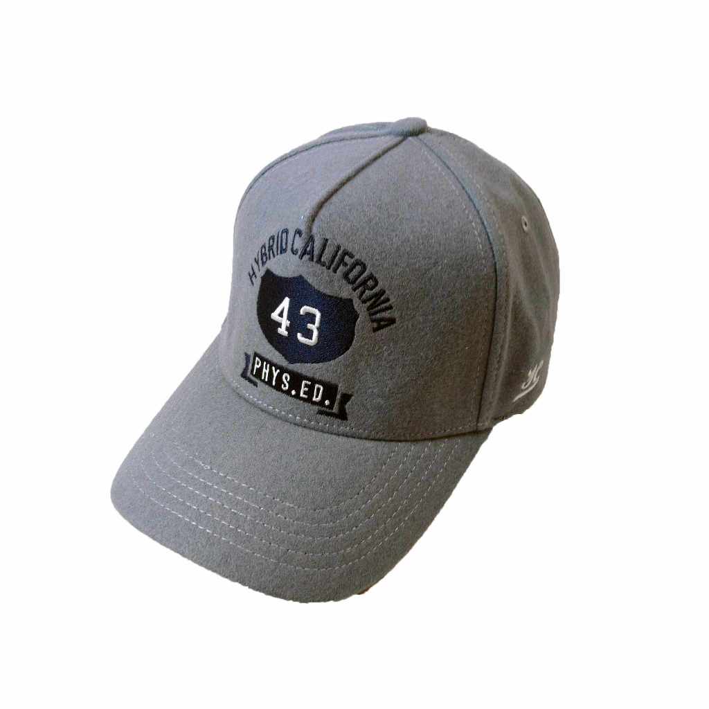 Hybrid Cap  หมวกไฮบริด  สีเทา(Gray) HT-273-GY