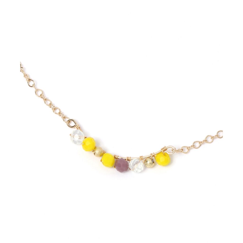 niko and ... Color combination top necklace (Yellow)