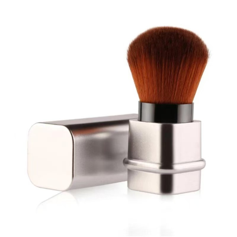 แปรงปัดแก้ม แปรงแต่งหน้า แปรงทาแป้ง ขนแปรงนุ่ม พกพาสะดวก brush