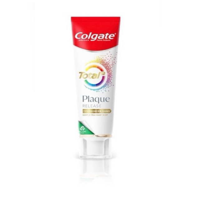 ยาสีฟันคอลเกต โททอล พลัค รีลิส 18กรัม /95กรัม Colgate Total Plaque Release