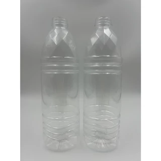(100-125ใบ/แพ็ค) ขวดน้ำพลาสติก PET 800ml ทรงเพชรคลื่นพร้อมฝา