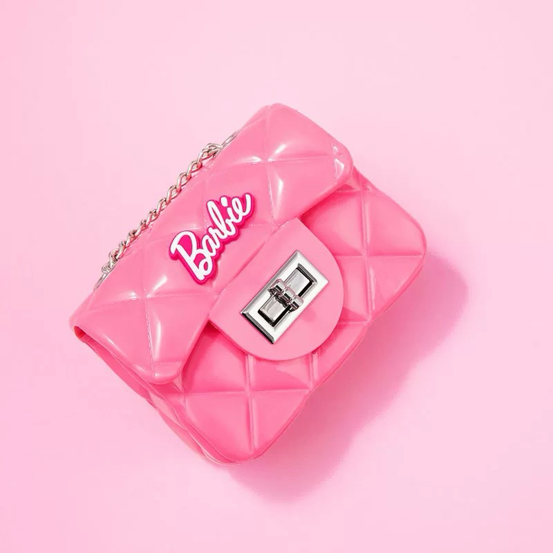 miniso กระเป๋า สะพายข้าง บาร์บี้ barbie cross body