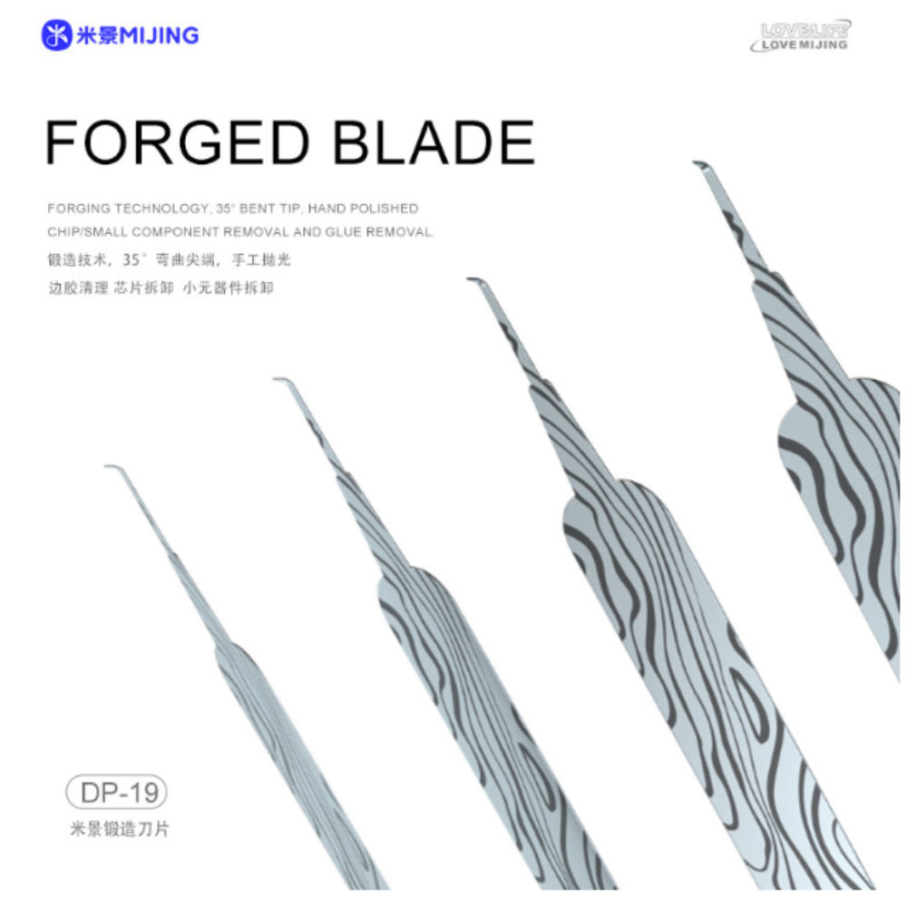 ใบมีด MIJING Forged Blade DP-19 DP-18（1 box 5 pcs)
