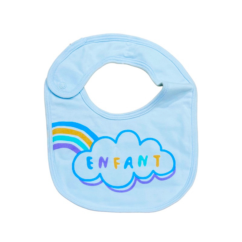 Enfant  New Collection ผ้ากันเปื้อน ผ้ากันน้ำลาย แบบกระดุม สำหรับ เด็กอ่อนแรกเกิด-2ปี