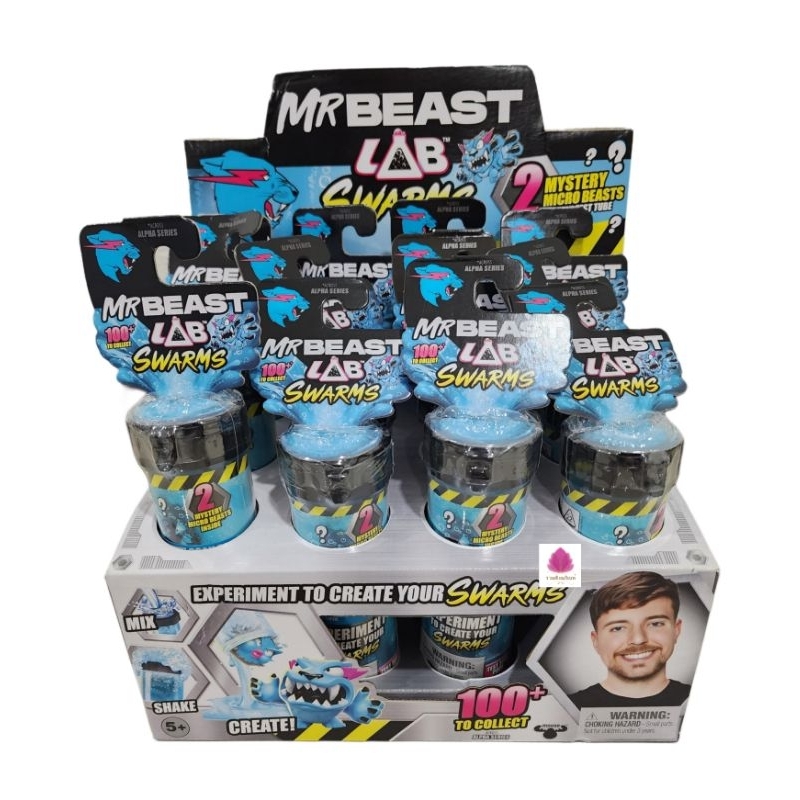 Mr.Beast Lab Swarms ลุ้นปีศาจในหลอดได้ 2 ตัว (ของแท้นำเข้าจากออสเตรเลีย)