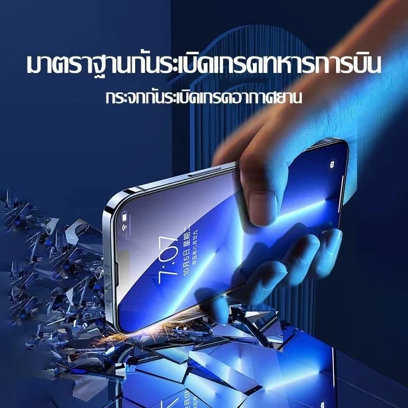 ฟิล์มกระจกนิรภัย OPPO เต็มจอ 9D กาวเต็มแผ่น thumbnail 9