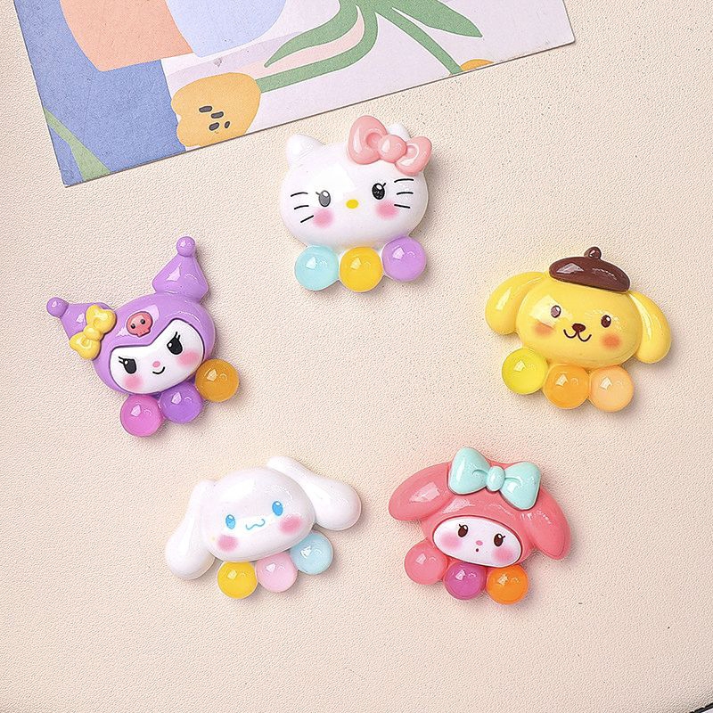 เรซิ่นdiy หน้าซาริ 5 แบบ(สามารถเลือกเป็นเรซิ่นหรือจิบบิทได้)