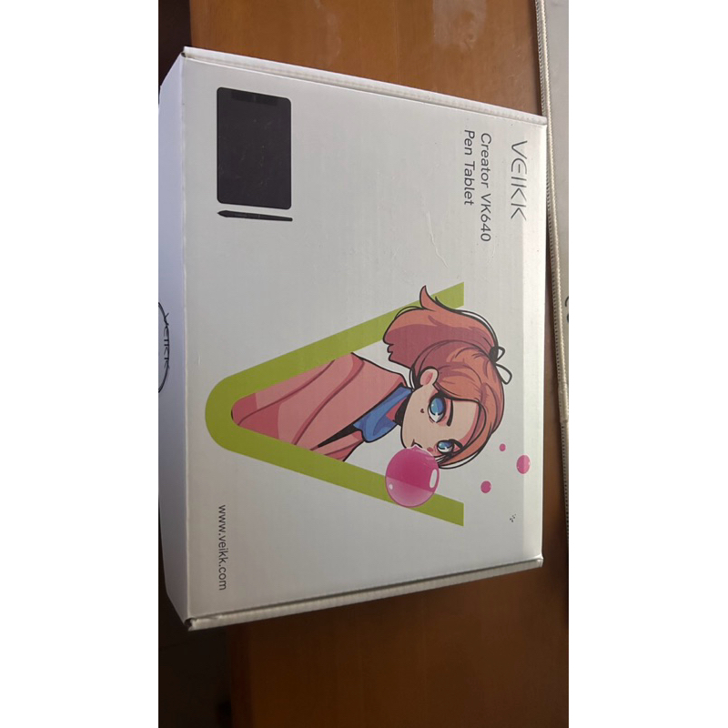 VEIKK VK640 เม้าส์ปากกา แท็บเล็ตปากกาแบบไม่ใช้แบตเตอรี่