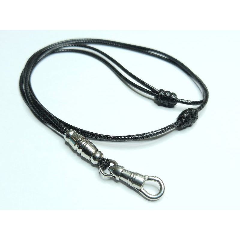 สร้อยพระเชือกเคลือบเงาขนาด 2มิล แต่งเม็ดสแตนเลส ก้ามปูสแตนเลสอย่างดี ราคาถูก - รูปที่ 2