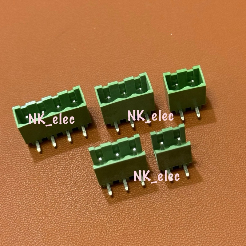 2EMG-5.08 (2EDG-5.08) ราคาต่อชิ้น เทอร์มินอล บล็อค TERMINAL BLOCK ตัวงอ  2P 3P 4P 5P 6P 7P 8P 10P ระยะขา 5.08mm - รูปที่ 2