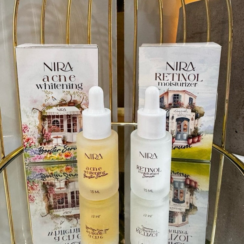 เซรั่มนิรา NIRA SERUM ลดสิว ฝ้า หน้าใส 2 สูตร รูขุมขนกระชับ ดูอ่อนเยาว์ คืนความชุ่มชื้นสู่ผิว
