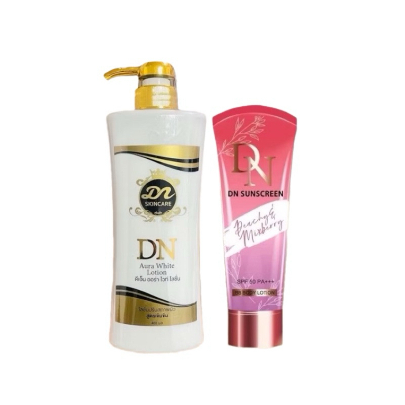 โลชั่น DN Aura White / กันแดด DN