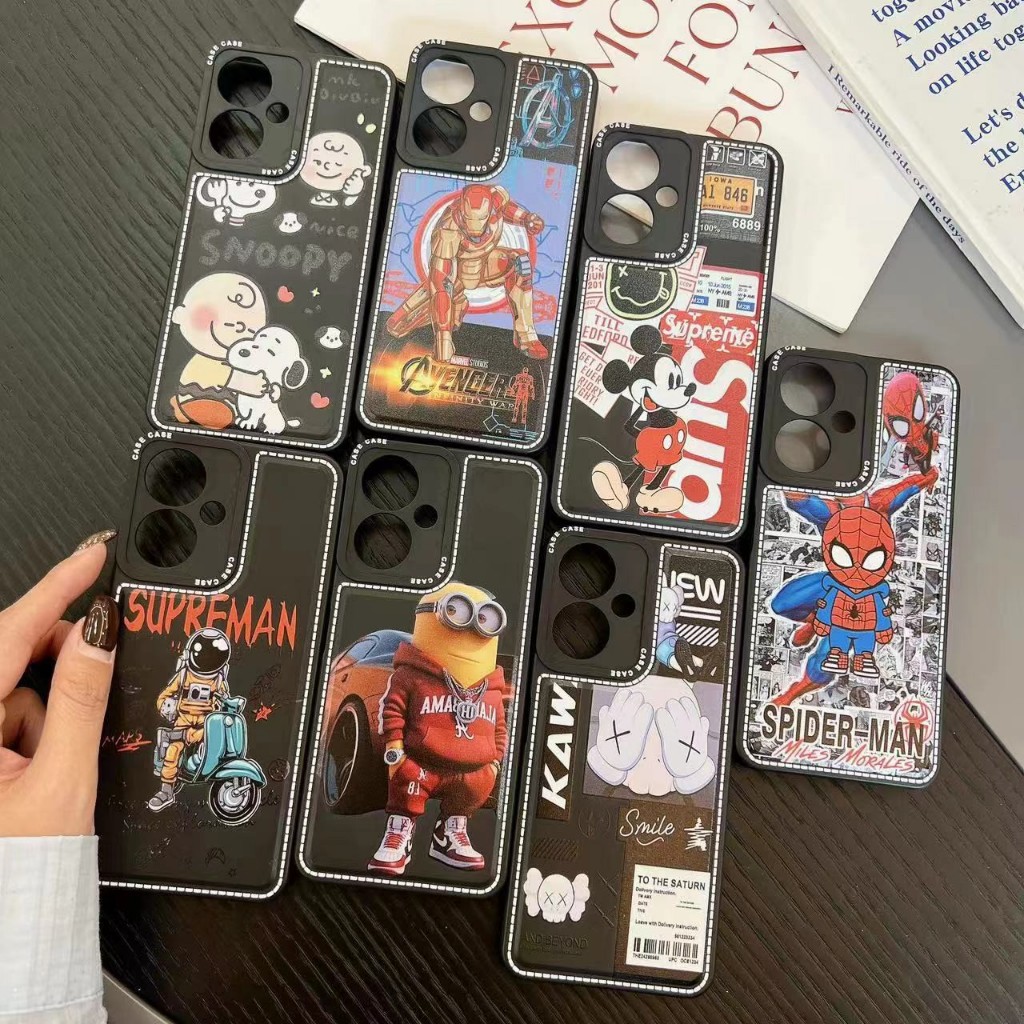 เคส Oppo F11 F11Pro Reno11 Reno11pro Reno11F การ์ตูนงานนิ่มบิดงอได้ คลุมเลนส์กล้องลายสวย สินค้าพร้อมส่งจากไทย