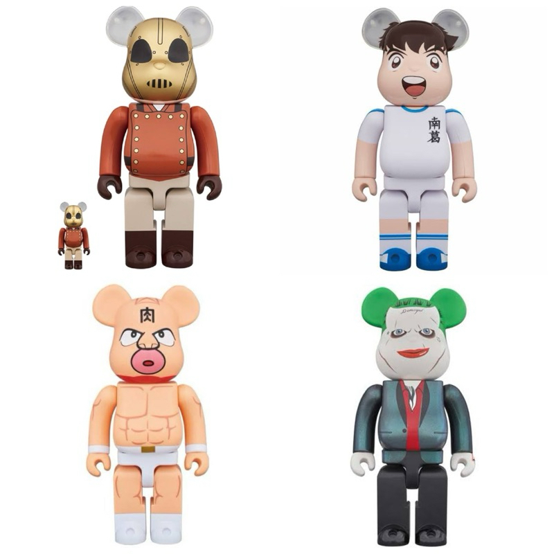 Merdecom BearBrick 400% รุ่น Joker / Kinnikuman / Suibasa / Rocketier