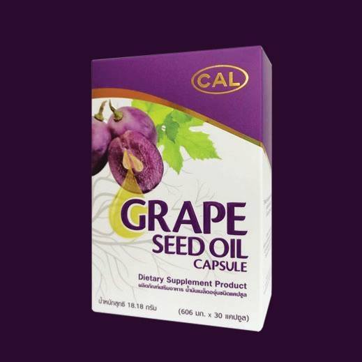 เคล Grape Seed Oil น้ำมันเมล็ดองุ่นสกัดเย็น ผลิตภัณฑ์เสริมอาหาร ชุดสุดคุ้ม - รูปที่ 2