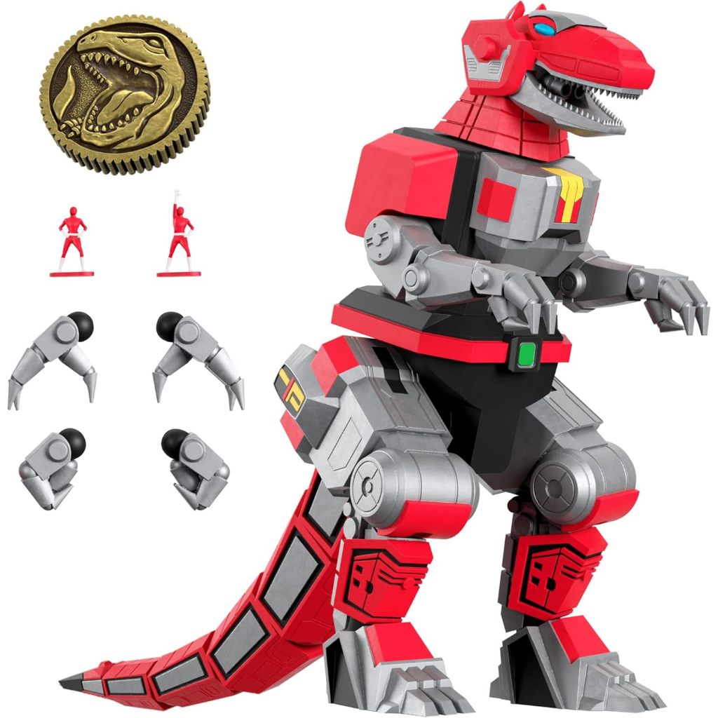 Super7 Mighty Morphin Power Rangers Tyrannosaurus Rex Dinozord Wave 1 Figure  [พร้อมส่ง/ของใหม่]