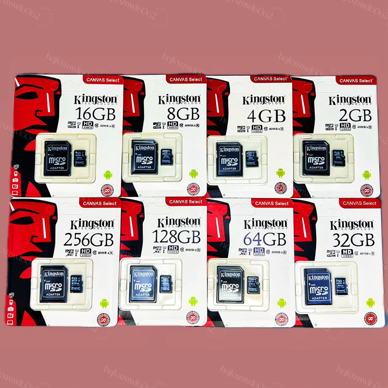 เมมโมรี่การ์ด2gb 4gb 8gb 16gb 32gb 64gb 128gb 256gb