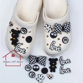 📢 [ลูกค้าใหม่ 1 บาท] พร้อมส่ง จิบิ ตัวติดรองเท้า ชุดตกแต่งรองเท้า ลายการ์ตูน