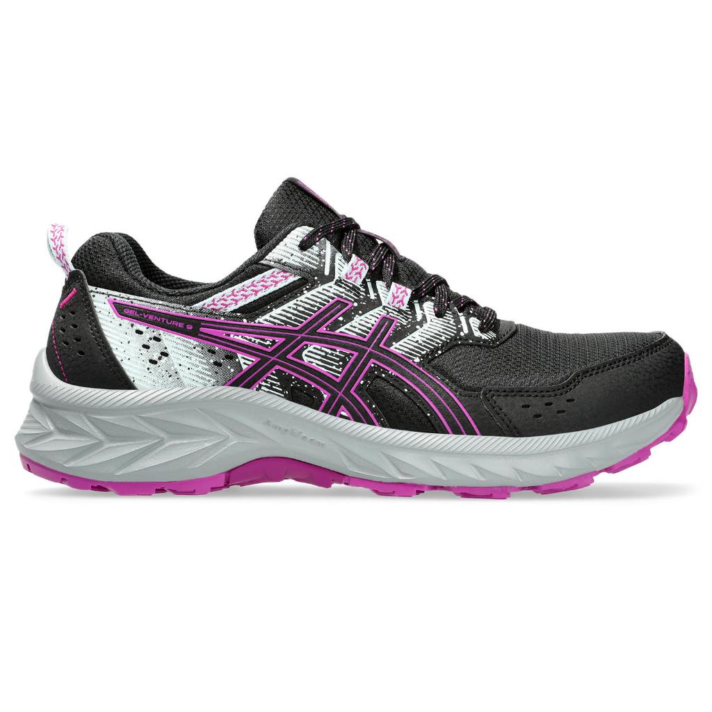ASICS : GEL-VENTURE 9 WOMEN RUNNING ผู้หญิง รองเท้าวิ่ง ของแท้ BLACK/BOLD MAGENTA
