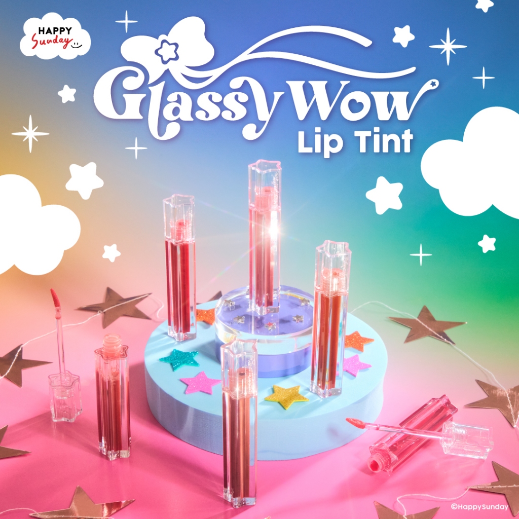 GLASSY WOW LIP TINT | ลิปว้าวแท่งดาว