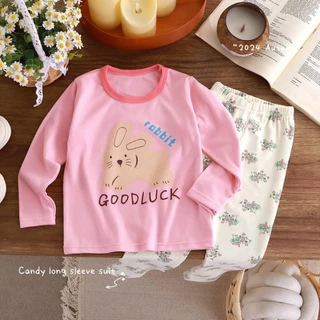 ชุดนอนเด็ก ชุดนอนกันหนาวเด็ก BABY HAPPY ชุดนอนพิมพ์ลายต่างๆ สีสันสดใสสวยงาม ผ้านิ่มอุ่นๆเหมาะสำหรับหน้าหนาว