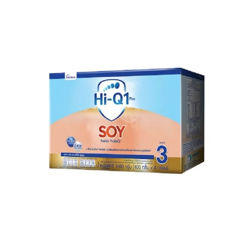 นมผง￼Hiq. Soy 1 plus ขนาด1600 กรัม พร้อมส่ง