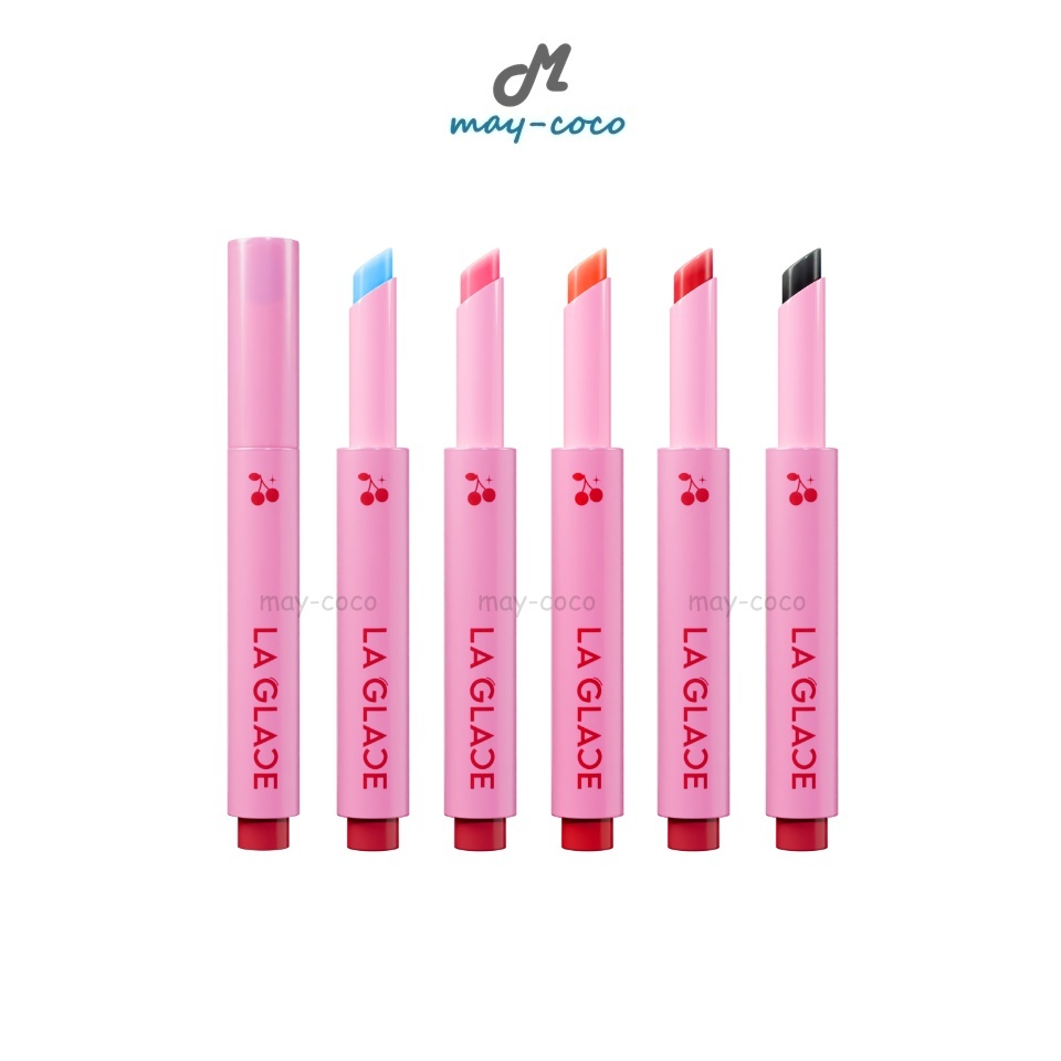 ถูก/แท้/มีไลฟ์ ลิป La Glace Melted Sundae Lip Balm Oil Click ลิปบาล์มออย ลากลาส ลิปกด บาล์มละลาย ปากฉ่ำ