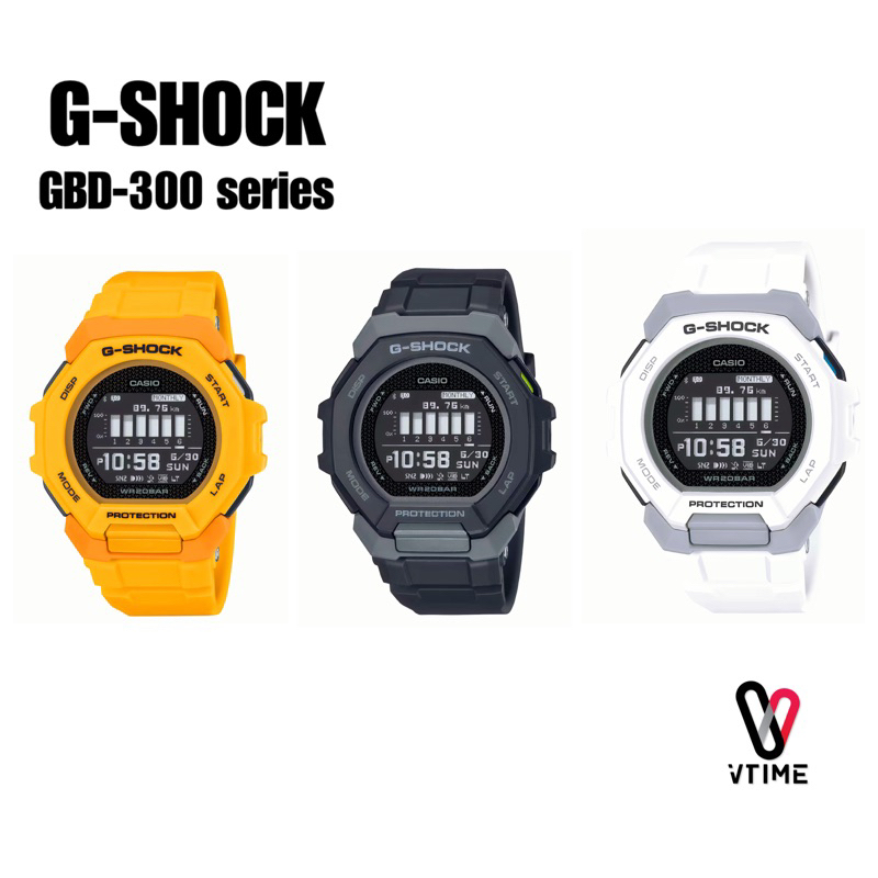 G-SHOCK นาฬิกาข้อมือ รุ่น GBD-300-1 | GBD-300-7 | GBD-300-9