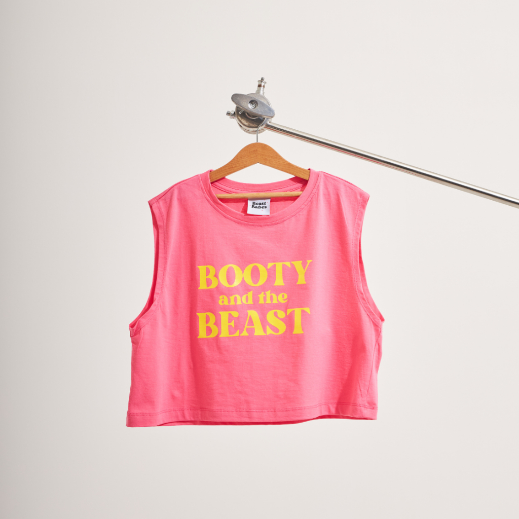 Signature Croptop | Pink - Booty and the Beast | Athleisurewear