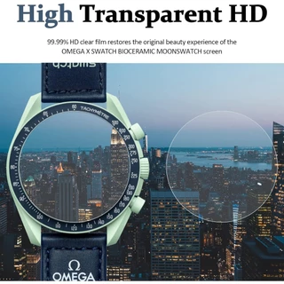 ฟิล์มกันรอยหน้าจอ TPU ไฮโดรเจล นิ่มใส เต็มจอ สำหรับนาฬิกา Omega X Swatch MoonSwatch