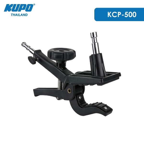 KUPO KCP-500 Large Gaffer Grip คีมหนีบอุปกรณ์ถ่ายภาพ ทรงกลมหรือเหลี่ยม แบบไขล็อคปรับระยะได้ มาพร้อม 