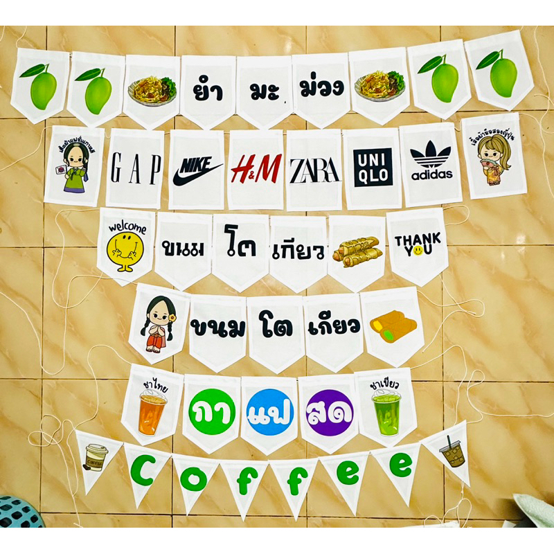 ป้ายร้านส้มตำ ร้านยำ 🥙🌶️(สั่งทำได้✨) ทนแดด ทนฝน ใช้ได้นาน🌦️ - รูปที่ 6