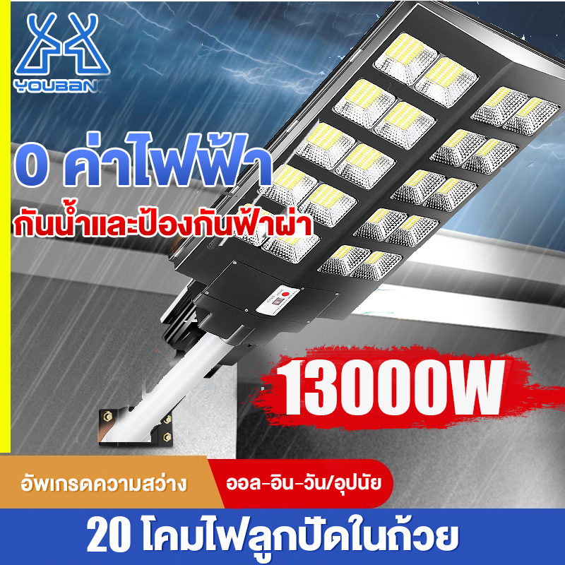 ไฟสว่างถึงเช้า ไฟโซล่าเซลล์  โคมไฟโซล่าเซลล์ ไฟถนนโซล่าเซลล์ solar light โคมไฟถนนโซล่าเซลล์ ไฟโซล่าเ