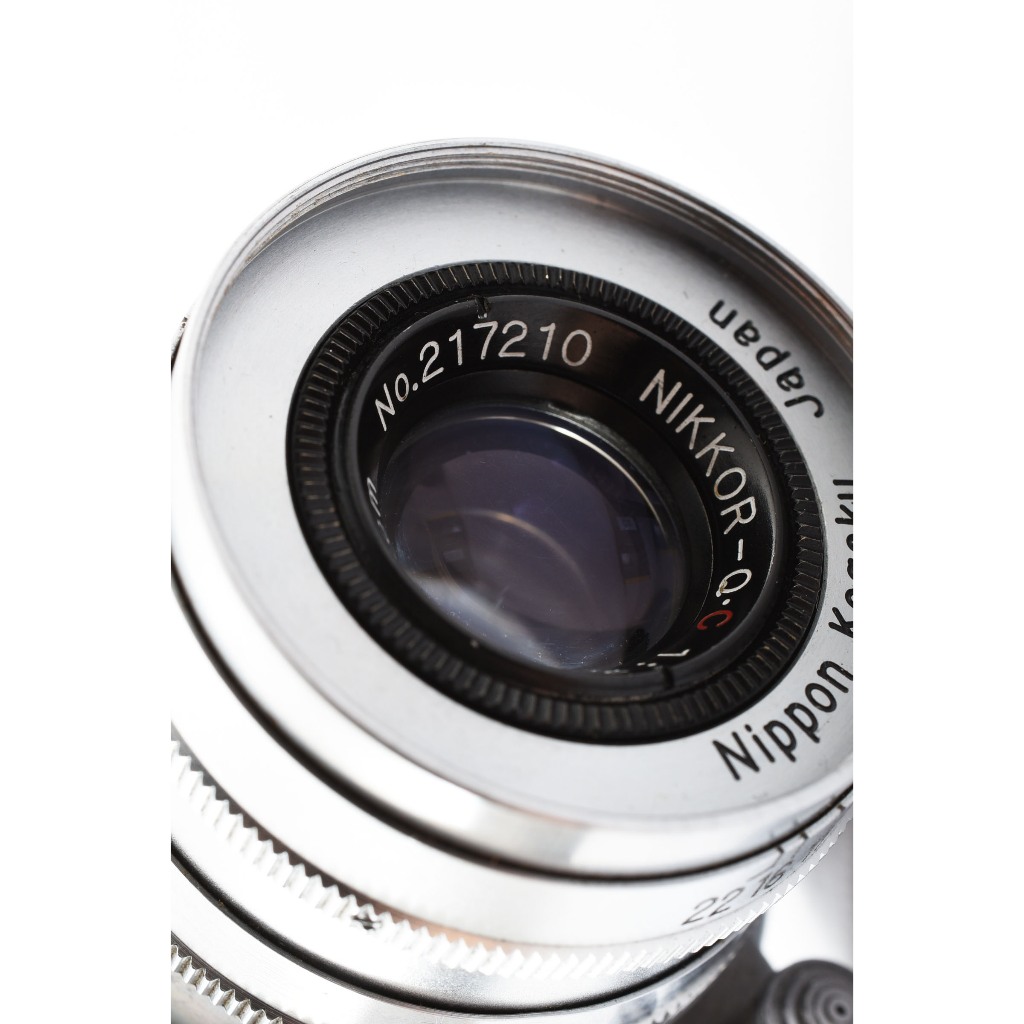 Nikon Nippon Kogaku NIKKOR-Q.C 5cm F3.5 L39 Leica Screw Mount Lens มือสอง 2−Hand Second Hand