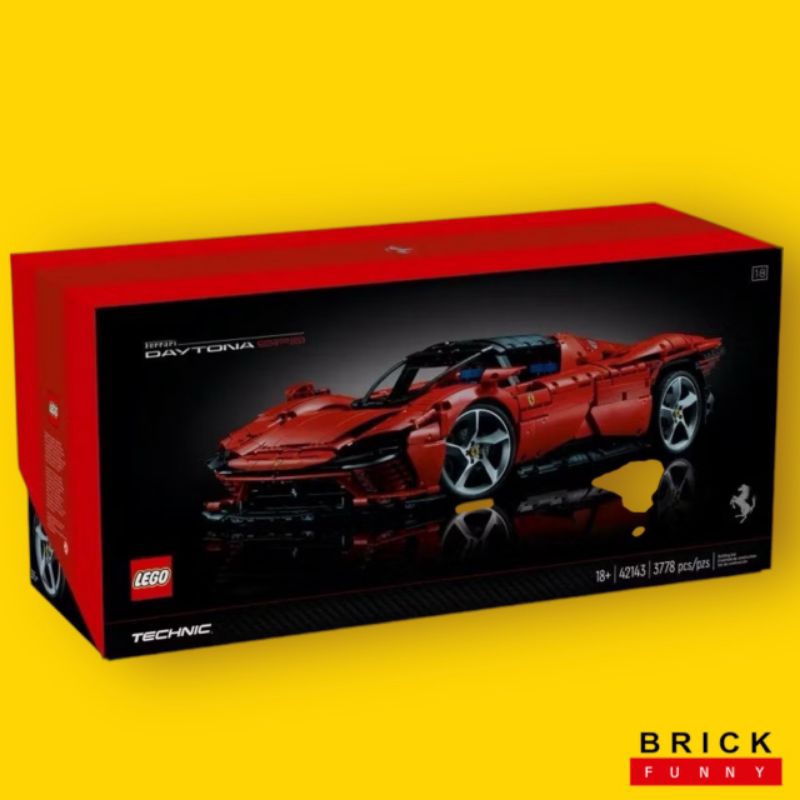 (พร้อมส่งครับ กล่องสวย) Lego Technic 42143 Ferrari Daytona SP3 เลโก้ของแท้ ของใหม่ 100%