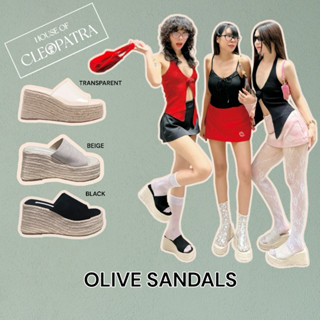 *พร้อมส่ง*Olive Sandals รองเท้าส้นเตารีดที่สาวๆต้องมี ทรงสวย…