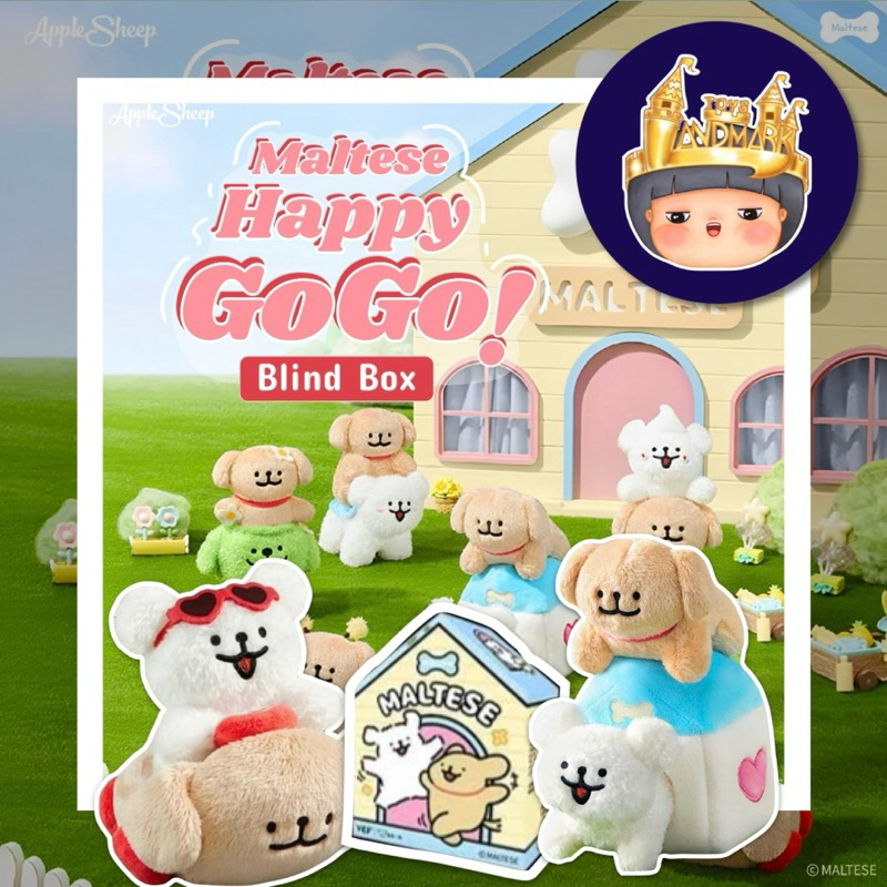 [จุ่ม/พร้อมส่ง] Maltese Happy GoGo