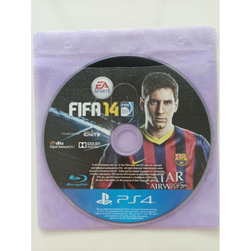 PS4 Games : FiFA 14 มือ2 **ไม่มีกล่อง**