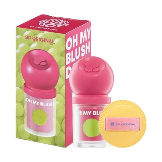 2P ORIGINAL OH MY BLUSH DOT 3 g. บลัชออนสูตรน้ำ (สีเบอร์ 09-10 ไม่แถมพัฟ)