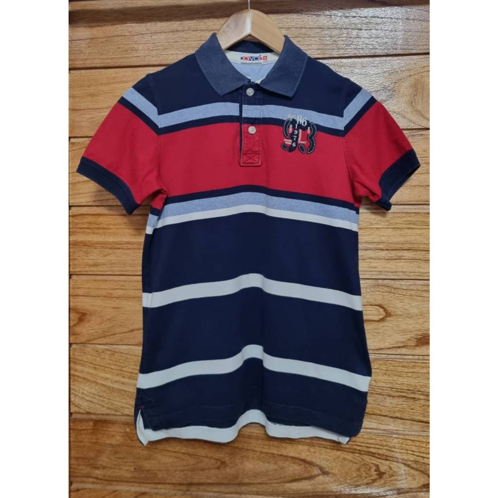 OVO KIDS เสื้อโปโลเด็กผู้ชาย size12 ของแท้ มือสอง สภาพดี (ลูกชายใส่เอง)