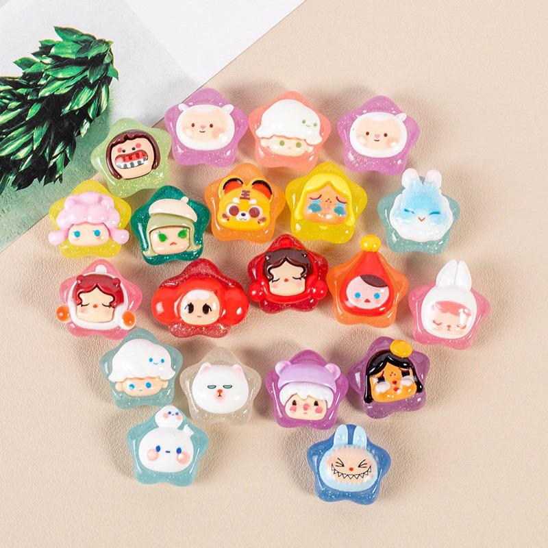 Jibbitz ตัวติดรองเท้าเรืองแสง พร้อมส่งในกทม น่าร้ากกกสุดฮิต!!