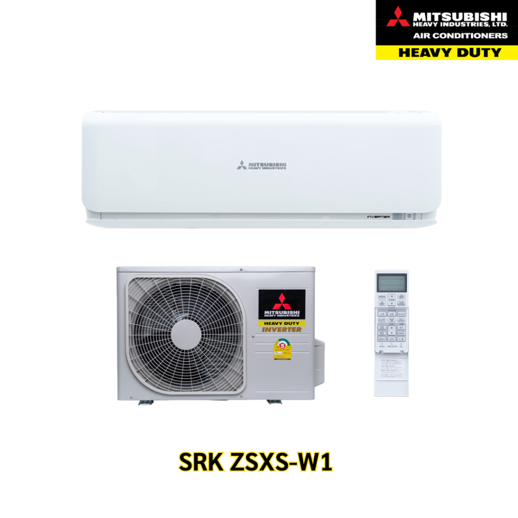 แอร์ Mitsubishi Heavy Duty รุ่น Mitsubishi Heavy Duty รุ่น SRK ZSXS-W1 Super Deluxe Inverter ผนัง เบ