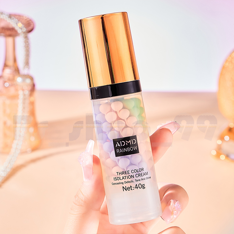 ไพรเมอร์น้องใหม่ RAINBOW PRIMER ไพรเมอร์ 3สีใน1หลอด ไอเทมที่ขาดไม่ได้ รูขุมขนดูเล็กลง ผิวเรียบเนียน พร้อมส่ง