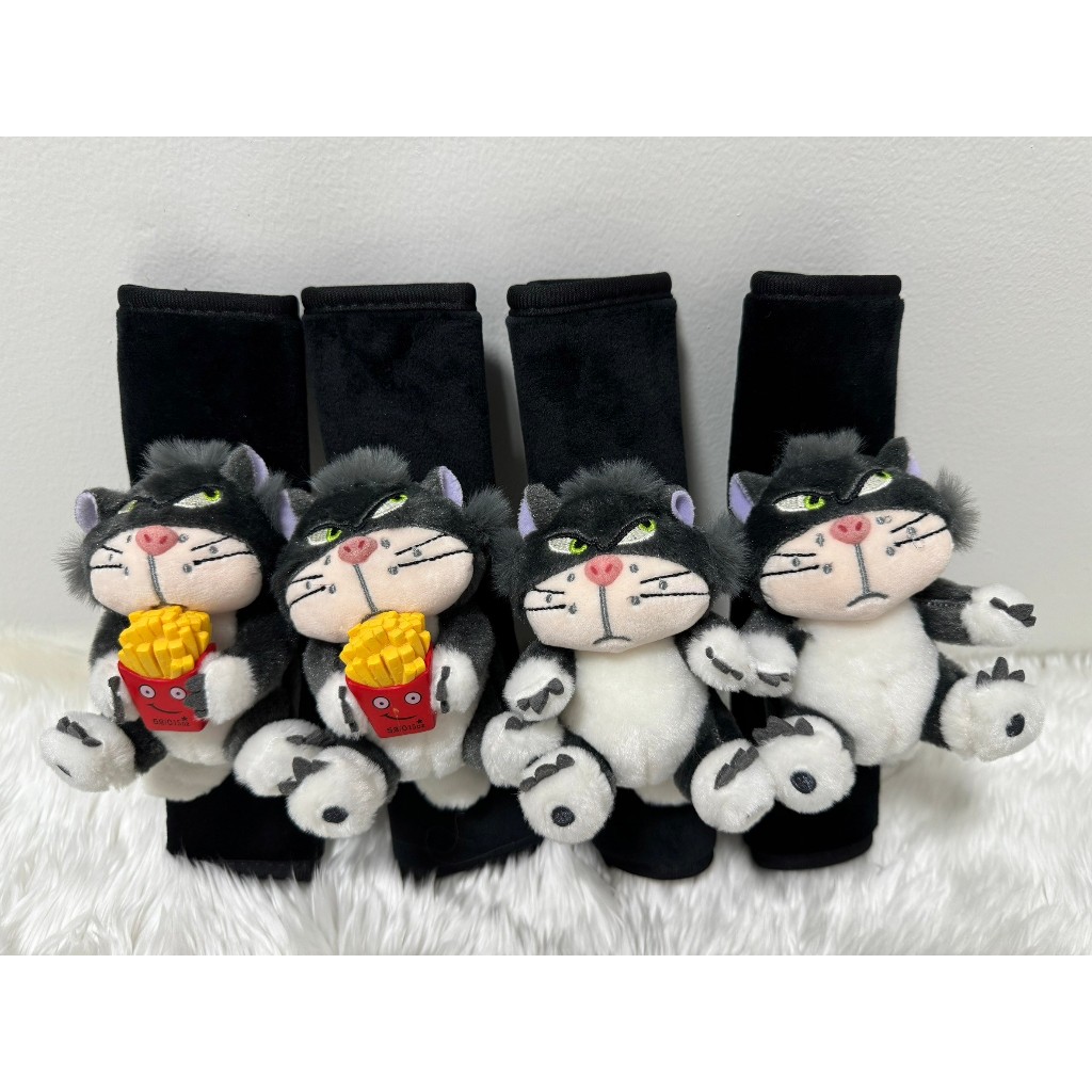 พร้อมส่ง สายเบลท์รถยนต์ ปลอกหุ้มเข็มขัดนิรภัยรถยนต์ น้องแมว
