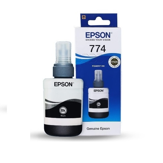 หมึกเติม Epson T774 BK 774 ของแท้