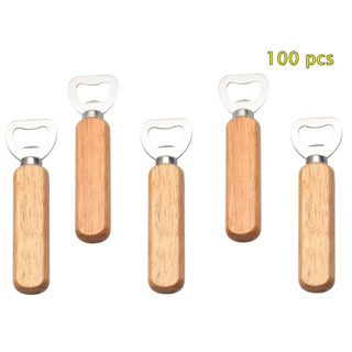 ที่เปิดขวดไม้ 100 อัน อันละ 12.  บ. 🛩️ ส่ง จาก ไทย