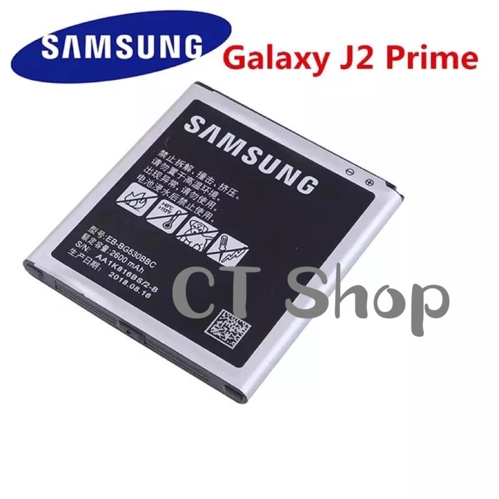 แบตเตอรี่ Samsung EB-BG530BBE EB-BG530CBU สำหรับ Samsung Galaxy J2 Prime SM-G532F/DS SM-J3110 J3109 